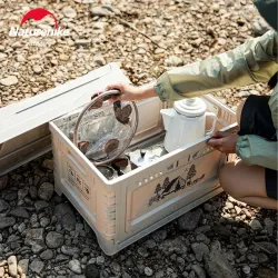 Grand seau à eau pliable NATUREHIKE pour le camping et les voyages